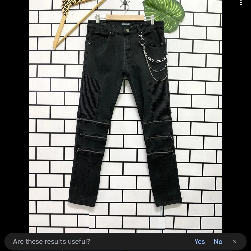 BLACK PREMIUN  Jeans with SIPPER  Detail